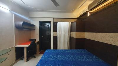 Bedroom Image of 1200 Sq.ft 2 BHK Apartment / Flat for rent in Ganesham Kings Park, Raja Park Jaipur for Rs. 32000