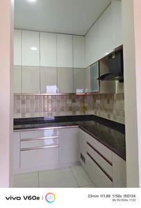 Kitchen Image of 1180 Sq.ft 2 BHK Apartment / Flat for rent in Sattva Anugraha, Vijayanagar Bengaluru for Rs. 40000