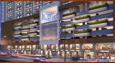 Image of 919 Sq.ft 2 BHK Apartment / Flat for sale in Dotom Hilton, Borivali West, Mumbai for Rs. 21000000