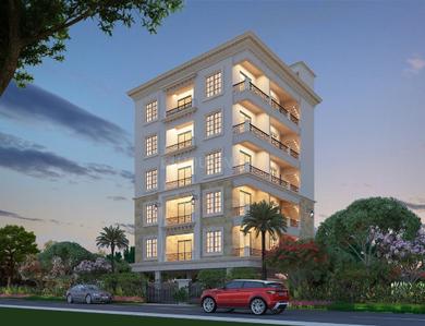 Image of 2000 Sq.ft 3 BHK Apartment / Flat for sale in Madeenaguda, Hyderabad for Rs. 16998000