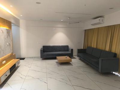 Hall Image of 2500 Sq.ft 3 BHK Apartment / Flat for rent in V V Akshat Paradise, Sargasan Gandhinagar for Rs. 60000