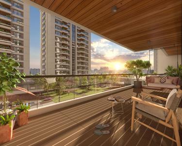 Balcony Image of 2200 Sq.ft 4 BHK Apartment / Flat for sale in Sevasi Vadodara for Rs. 11800000