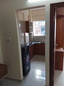 Kitchen Image of 600 Sq.ft 1 BHK Independent House for rent in BTM Layout Bengaluru for Rs. 25000