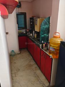 Kitchen Image of 550 Sq.ft 2 BHK Builder Floor for rent in Mayur Vihar Phase 1 New Delhi for Rs. 20500