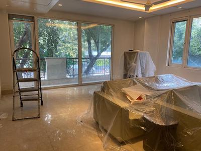 Bedroom Image of 2500 Sq.ft 4 BHK Builder Floor for rent in Shanti Niketan New Delhi for Rs. 450000