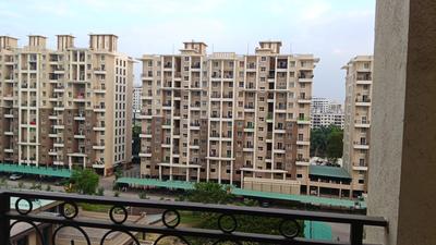 Living Room Image of 1150 Sq.ft 2 BHK Apartment / Flat for rent in Nyati Elan, Wagholi Pune for Rs. 26000