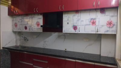Kitchen Image of 1000 Sq.ft 2 BHK Builder Floor for rent in Mahalakshmi Nagar Indore for Rs. 18500