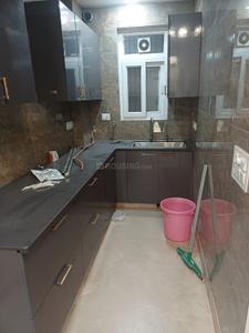 Kitchen Image of 800 Sq.ft 2 BHK Builder Floor for sale in Paschim Vihar New Delhi for Rs. 13500000