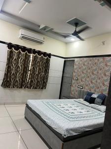 Bedroom Image of 1080 Sq.ft 2 BHK Builder Floor for rent in Jivrajpark Ahmedabad for Rs. 35000