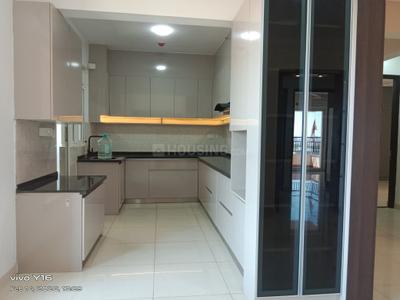 Kitchen Image of 1850 Sq.ft 3 BHK Apartment / Flat for rent in Pashmina Waterfront, Battarahalli Bengaluru for Rs. 72000