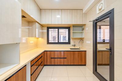 Kitchen Image of 1800 Sq.ft 3 BHK Apartment / Flat for rent in Sobha Lake Gardens, K R Puram Bengaluru for Rs. 66000