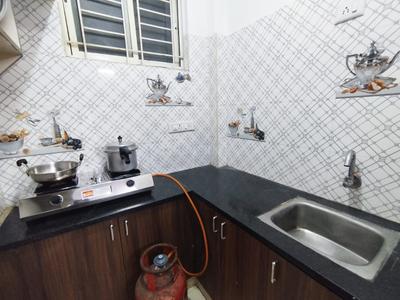 Kitchen Image of 550 Sq.ft 1 BHK Apartment / Flat for rent in BTM Layout Bengaluru for Rs. 22000