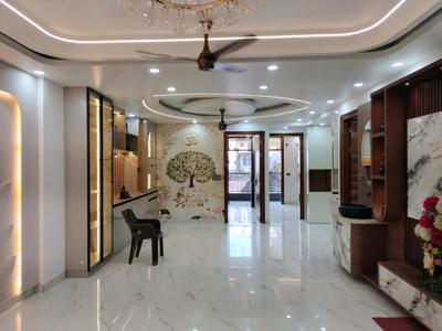 Living Room Image of 1350 Sq.ft 4 BHK Builder Floor for sale in Bharat Vihar New Delhi for Rs. 15000000