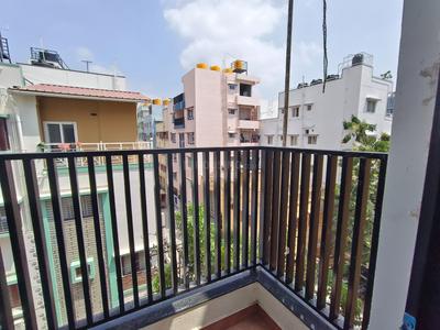Balcony Image of 520 Sq.ft 1 BHK Builder Floor for rent in Chinnapanna Halli Bengaluru for Rs. 30000