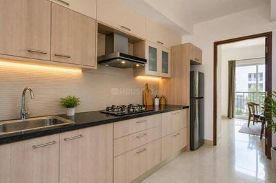 Kitchen Image of 1000 Sq.ft 2 BHK Apartment / Flat for rent in SMD Beverly Hills, Singasandra Bengaluru for Rs. 38000