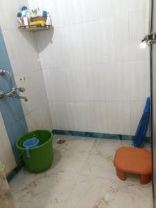 Common Bathroom Image of 600 Sq.ft 1 BHK Builder Floor for sale in Kamothe Navi Mumbai for Rs. 5300000