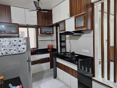 Kitchen Image of 1050 Sq.ft 3 BHK Apartment / Flat for sale in Courtyard 126, Sevasi Vadodara for Rs. 6200000