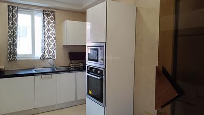Kitchen Image of 2000 Sq.ft 4 BHK Builder Floor for rent in Anand Niketan New Delhi for Rs. 275000