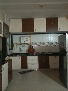 Kitchen Image of 1760 Sq.ft 3 BHK Apartment / Flat for rent in Vishwanath Maher Select, Shela Ahmedabad for Rs. 45000