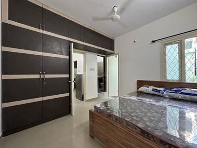 Bedroom Image of 650 Sq.ft 1 BHK Apartment / Flat for rent in New Tippasandra Bengaluru for Rs. 28000