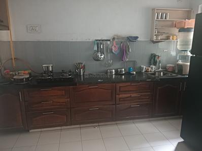 Kitchen Image of 1665 Sq.ft 3 BHK Apartment / Flat for sale in Radhe Tirthdham, Satellite Ahmedabad for Rs. 14700000