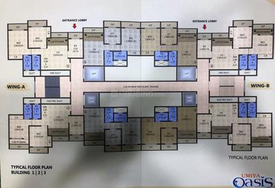 Image of 1050 Sq.ft 2 BHK Apartment / Flat for sale in Umiya Oasis, Mira Road East, Mira Bhayandar for Rs. 9600000