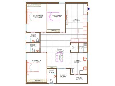 Image of 2000 Sq.ft 3 BHK Apartment / Flat for sale in Kunchanapalli, Guntur for Rs. 9000000