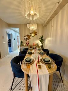Living Room Image of 3050 Sq.ft 4.5 BHK Apartment / Flat for rent in DLF One Midtown, Karampura New Delhi for Rs. 189000