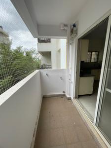 Balcony Image of 1200 Sq.ft 2 BHK Apartment / Flat for rent in Whitefield Bengaluru for Rs. 30500
