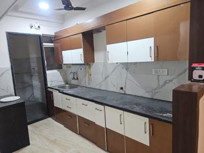 Kitchen Image of 1450 Sq.ft 3 BHK Independent House for rent in Nipania Indore for Rs. 22000