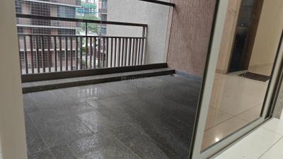 Balcony Image of 2335 Sq.ft 3 BHK Apartment / Flat for rent in Shivalik Green View, Shantigram Ahmedabad for Rs. 48500