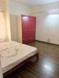 Bedroom Image of 1580 Sq.ft 3 BHK Apartment / Flat for rent in Aakar Acropolis, Deepanagar Mysore for Rs. 28000