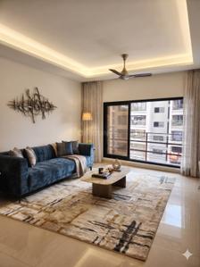 Living Room Image of 800 Sq.ft 1 BHK Apartment / Flat for rent in Orchid Infinity, Palanpur Surat for Rs. 20000