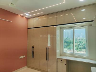 Bedroom Image of 1514 Sq.ft 3 BHK Apartment / Flat for rent in Aparna Zenon, Manikonda Hyderabad for Rs. 63000