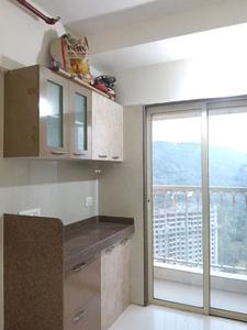 Kitchen Image of 680 Sq.ft 1 BHK Apartment / Flat for rent in Harasiddh Richland Rutu City Wing A, Thane West Thane for Rs. 26000