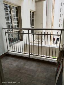 Balcony Image of 823 Sq.ft 2 BHK Apartment / Flat for rent in Eternis, Madhyamgram Kolkata for Rs. 23000
