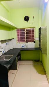 Kitchen Image of 750 Sq.ft 1 BHK Builder Floor for rent in Silicon City Sector K, Rau Indore for Rs. 9000