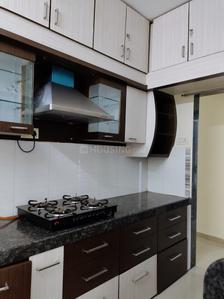 Kitchen Image of 1200 Sq.ft 2 BHK Apartment / Flat for rent in Scheme No 140 Indore for Rs. 32000