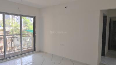 Living Room Image of 550 Sq.ft 1 BHK Apartment / Flat for rent in Paradigm Pushpanjali Residency Phase III, Thane West Thane for Rs. 17000