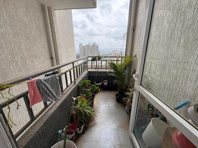 Balcony Image of 1000 Sq.ft 2 BHK Apartment / Flat for rent in Godrej Infinity, Mundhwa Pune for Rs. 33000