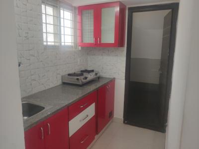 Kitchen Image of 660 Sq.ft 1 BHK Apartment / Flat for rent in Whitefield Bengaluru for Rs. 25000