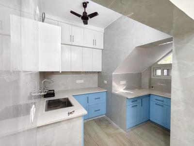 Kitchen Image of 1150 Sq.ft 3 BHK Apartment / Flat for rent in DDA Flats Munirka, Munirka New Delhi for Rs. 65000