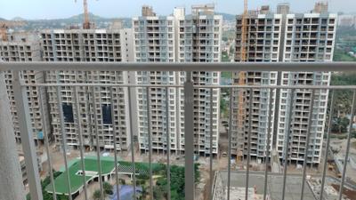 Balcony Image of 650 Sq.ft 2 BHK Apartment / Flat for rent in Godrej Park Greens, Mamurdi Pune for Rs. 16500