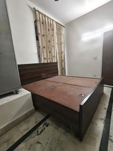 Bedroom Image of 1200 Sq.ft 3 BHK Builder Floor for rent in Lajpat Nagar New Delhi for Rs. 65000
