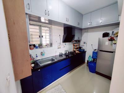 Kitchen Image of 1399 Sq.ft 2 BHK Apartment / Flat for sale in Inner Urban Eco Space, Chichuraganapalli Hosur for Rs. 6300000