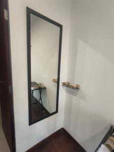 Bathroom Image of 640 Sq.ft 1 RK Studio for rent in Lodha Belmondo, Gahunje Pune for Rs. 35000