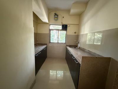 Kitchen Image of 500 Sq.ft 1 BHK Apartment / Flat for rent in Kasarvadavali Thane for Rs. 19000