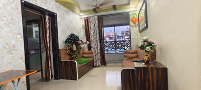 Balcony Image of 605 Sq.ft 1 BHK Apartment / Flat for sale in MS Vrindavan Palms, Kalyan West Kalyan for Rs. 6100000