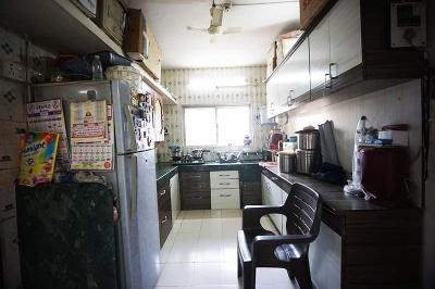 Kitchen Image of 746 Sq.ft 1 BHK Apartment / Flat for sale in Bhosari Pune for Rs. 5500000