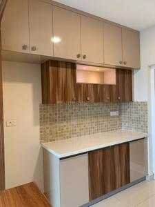 Kitchen Image of 1750 Sq.ft 3 BHK Apartment / Flat for rent in Brigade Woods, Whitefield Bengaluru for Rs. 85000